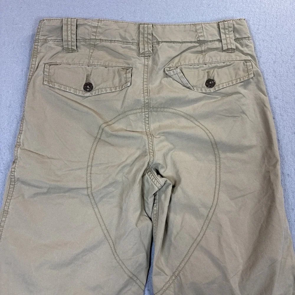 VTG Old Navy Surplus Company‎ Cargo Pants Girl Size 14 Khaki Utility Work Y2K